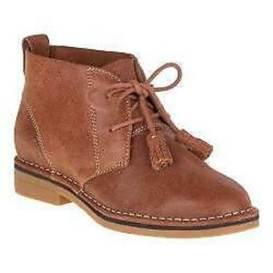 HUSH PUPPIES shoes boot Size 7.5 BROWN/GOLD
